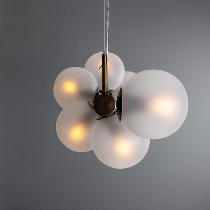 Moriarty Linear Island Pendant Light, Nine-Light