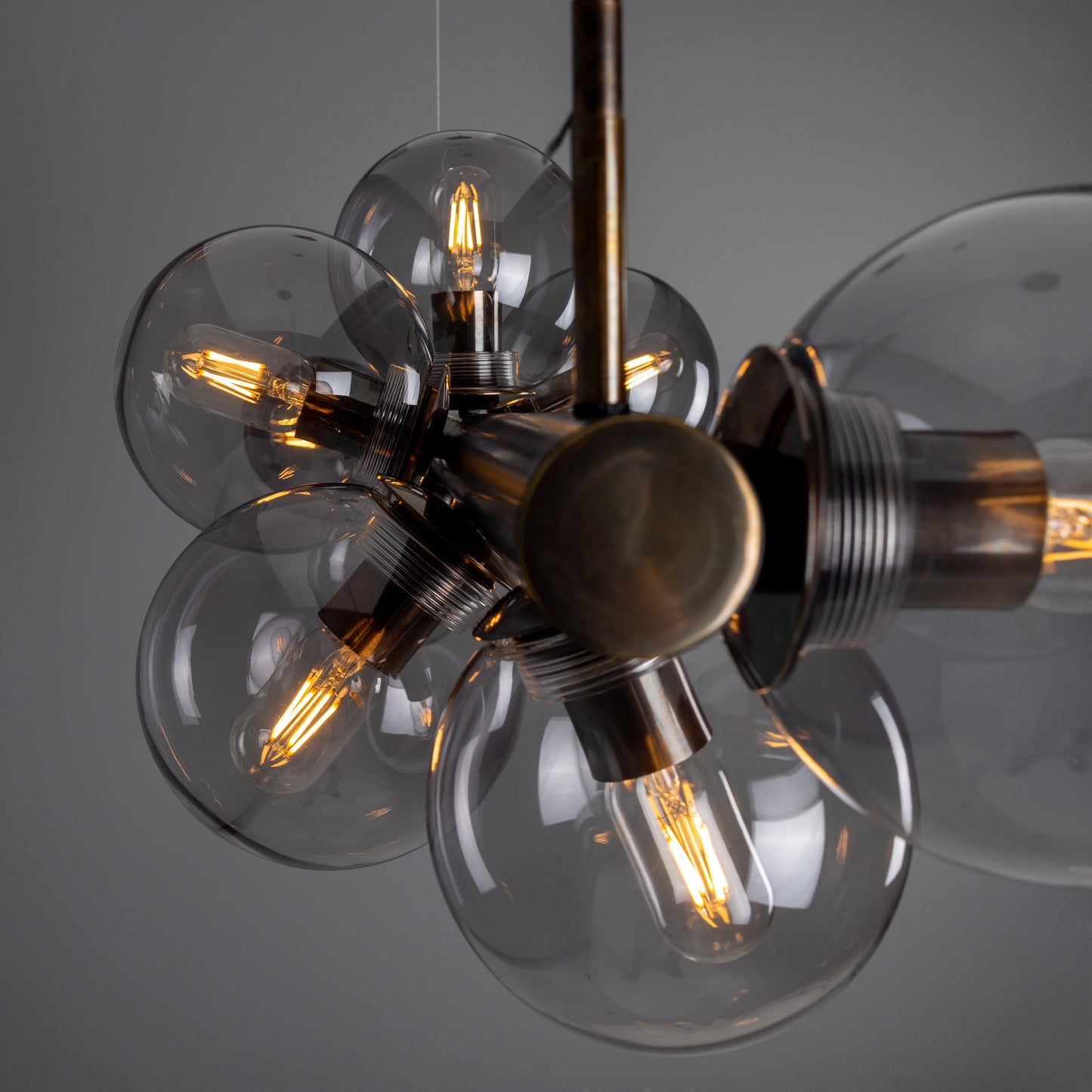 Moriarty Linear Island Pendant Light, Nine-Light