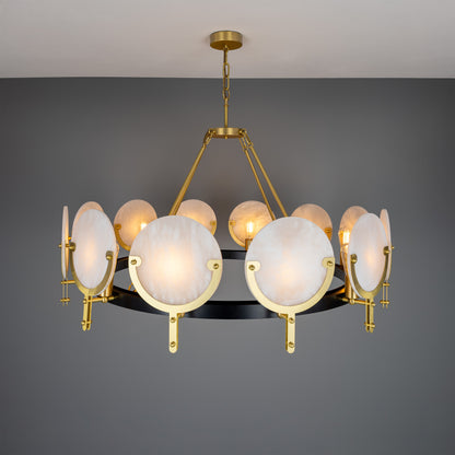 Lustre en albâtre d'Édimbourg