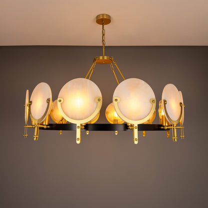 Lustre en albâtre d'Édimbourg
