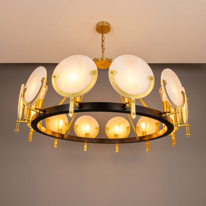 Lustre en albâtre d'Édimbourg