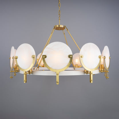 Lustre en albâtre d'Édimbourg