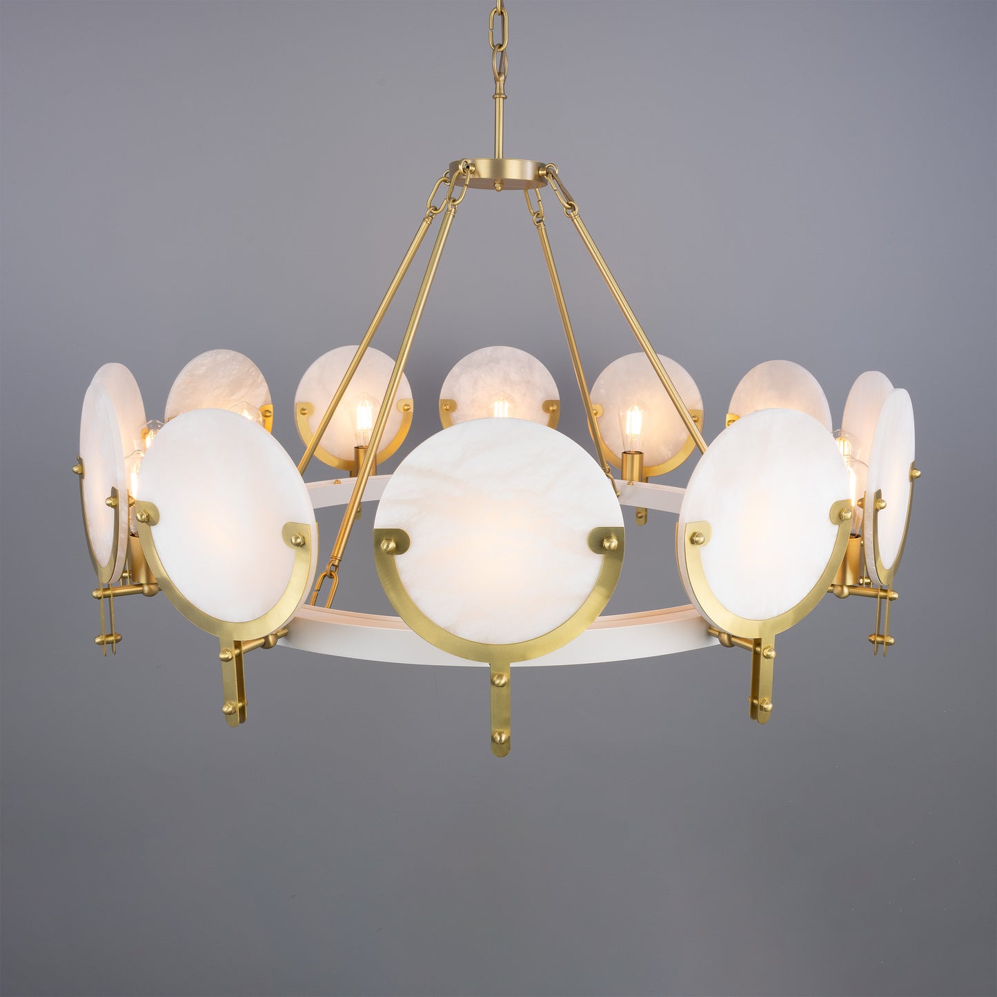 Lustre en albâtre d'Édimbourg