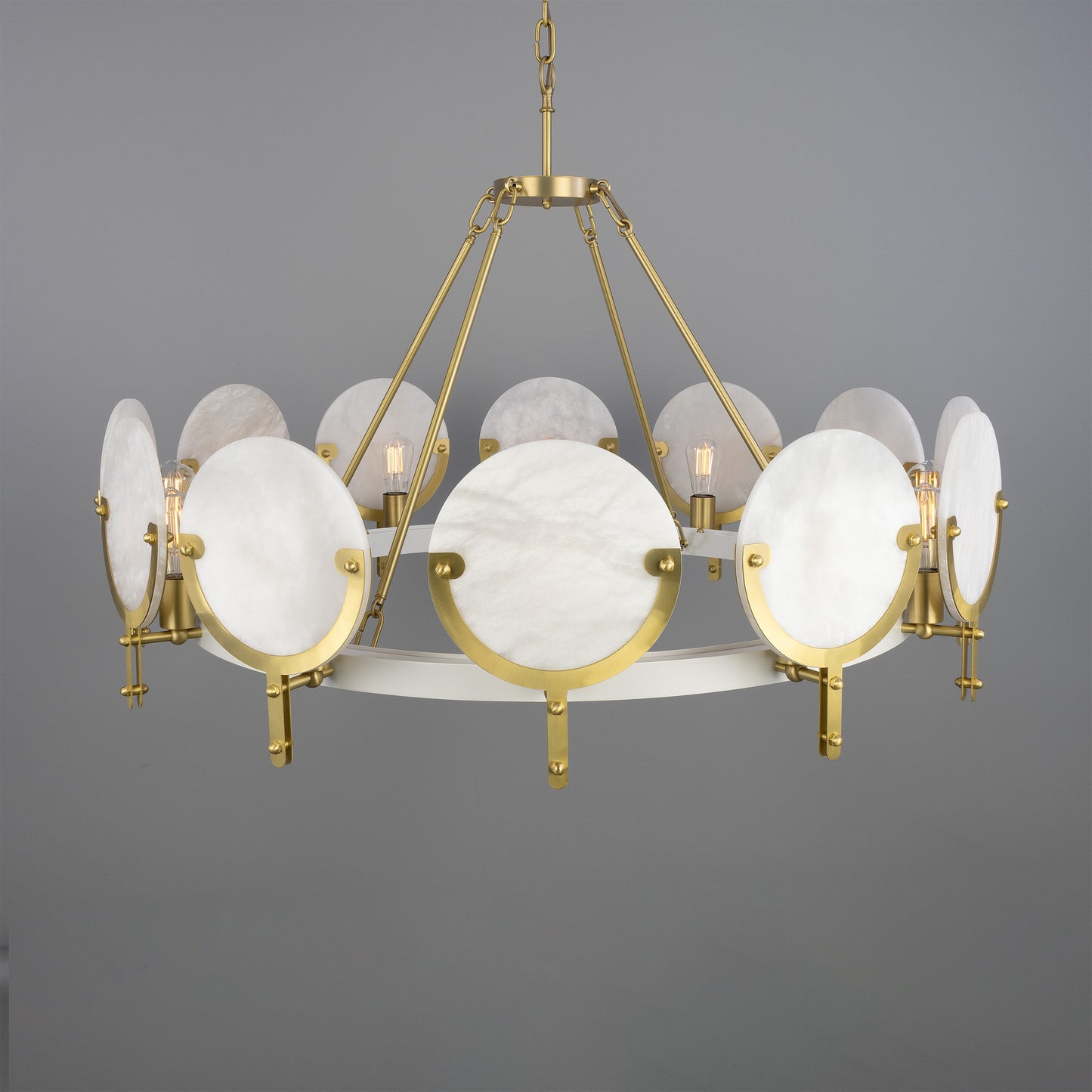 Lustre en albâtre d'Édimbourg