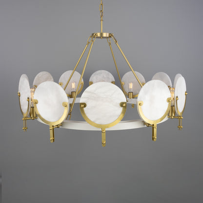 Lustre en albâtre d'Édimbourg