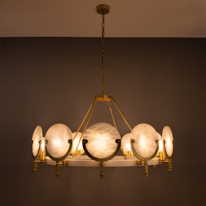 Lustre en albâtre d'Édimbourg