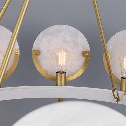 Lustre en albâtre d'Édimbourg