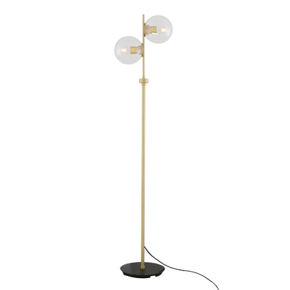 Lampadaire boule de verre Madison