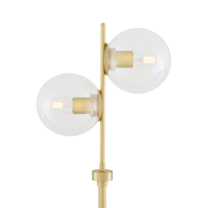 Lampadaire boule de verre Madison