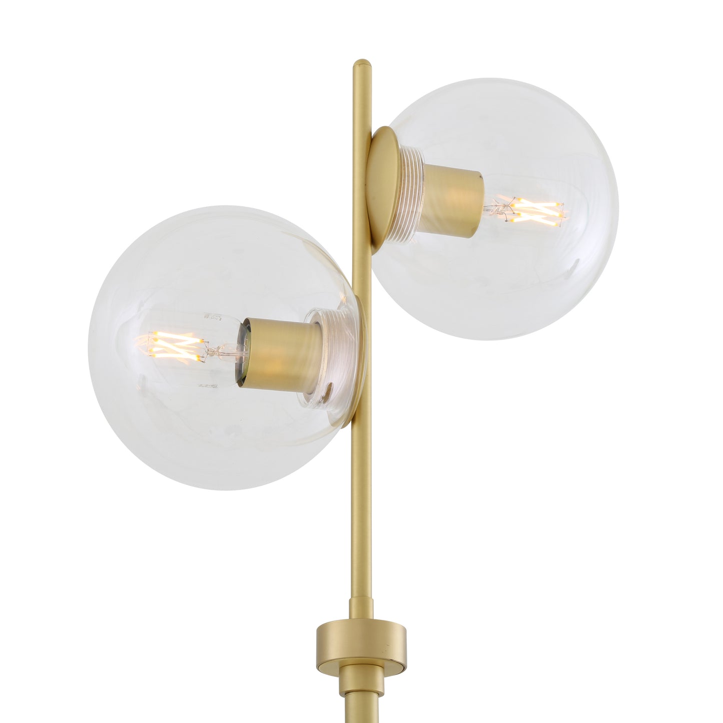 Lampadaire boule de verre Madison