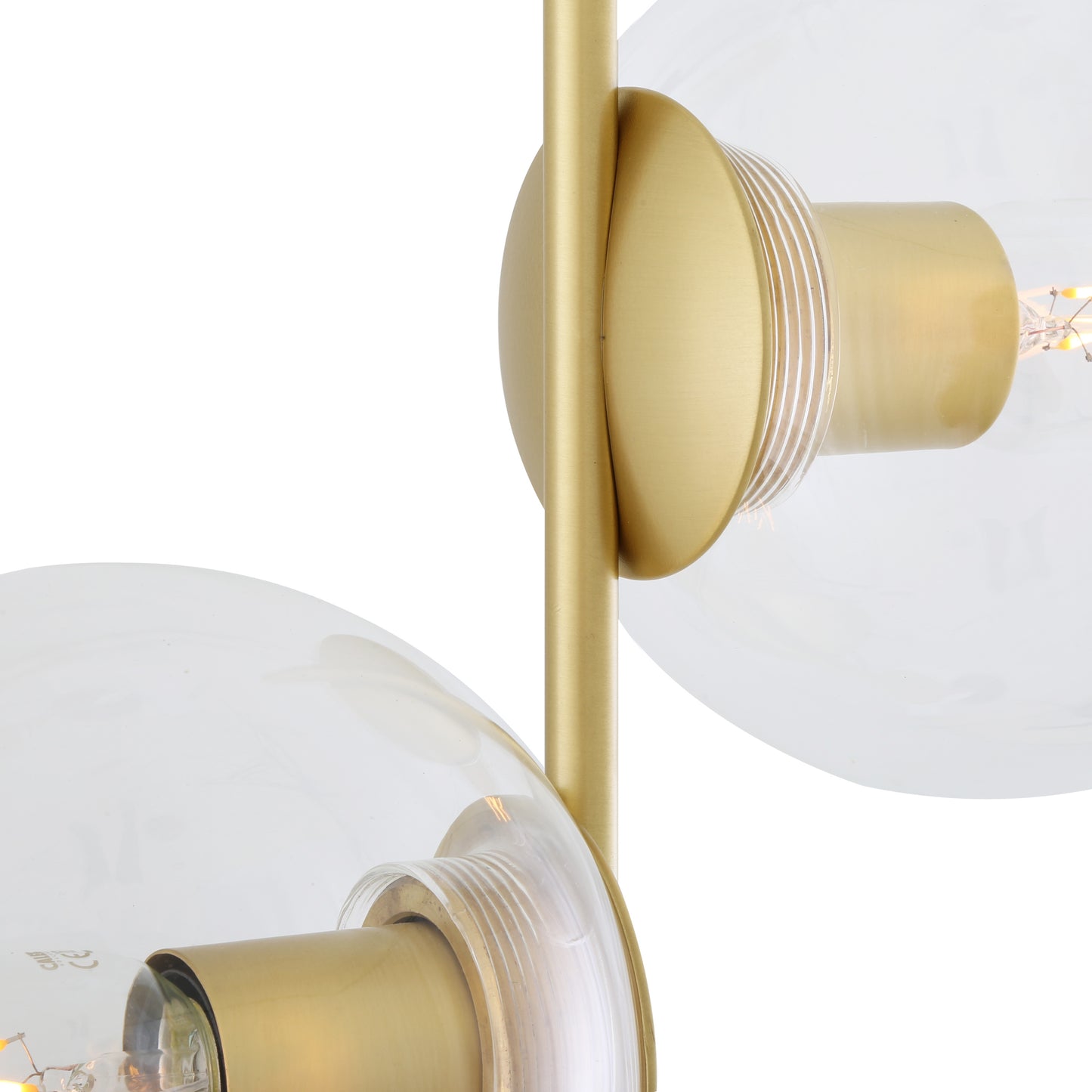 Lampadaire boule de verre Madison