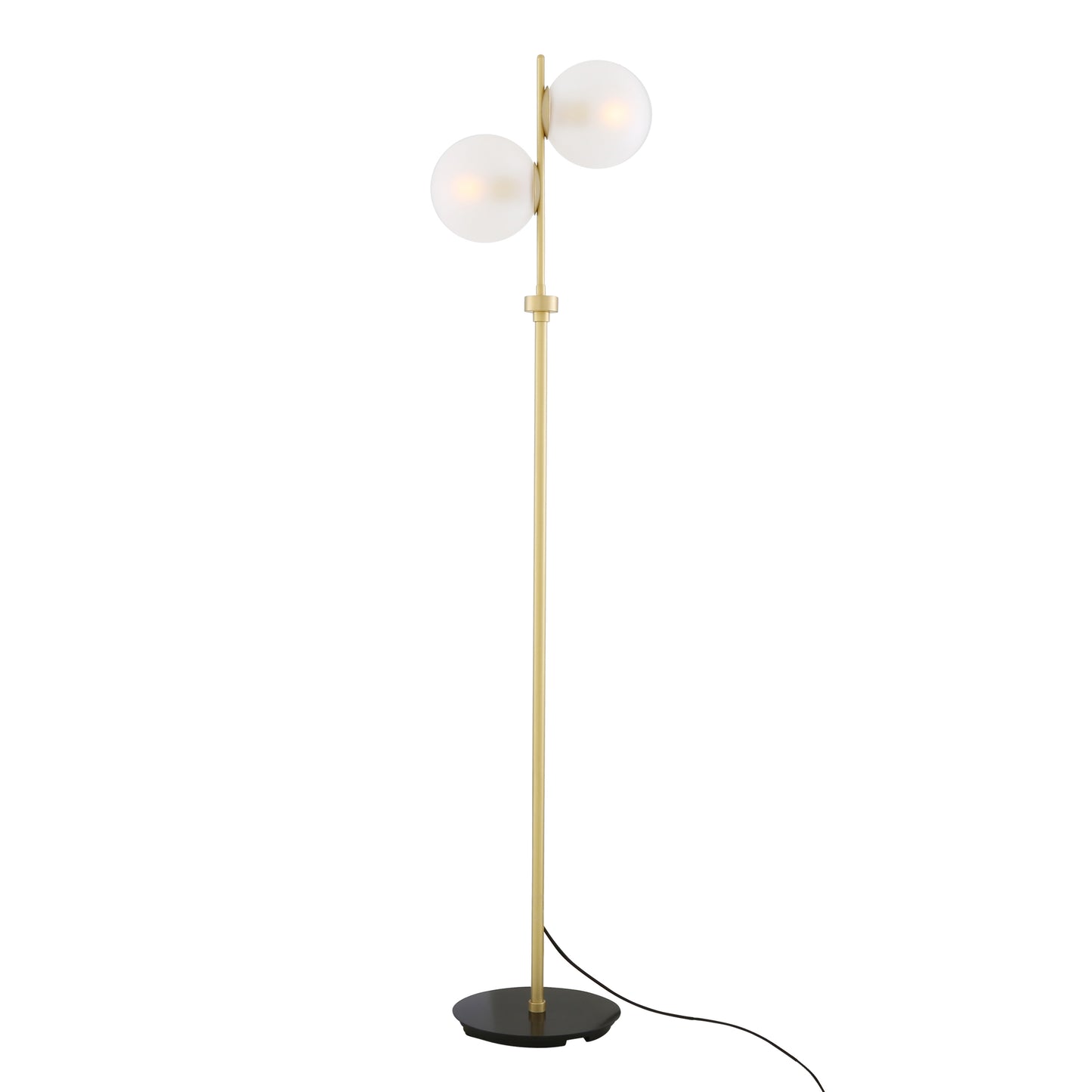 Lampadaire boule de verre Madison