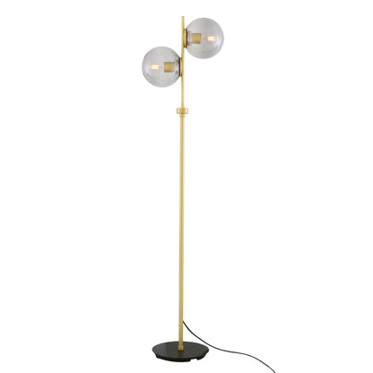 Lampadaire boule de verre Madison