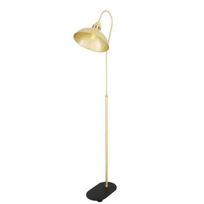 Lampadaire Faro moderne industriel en laiton
