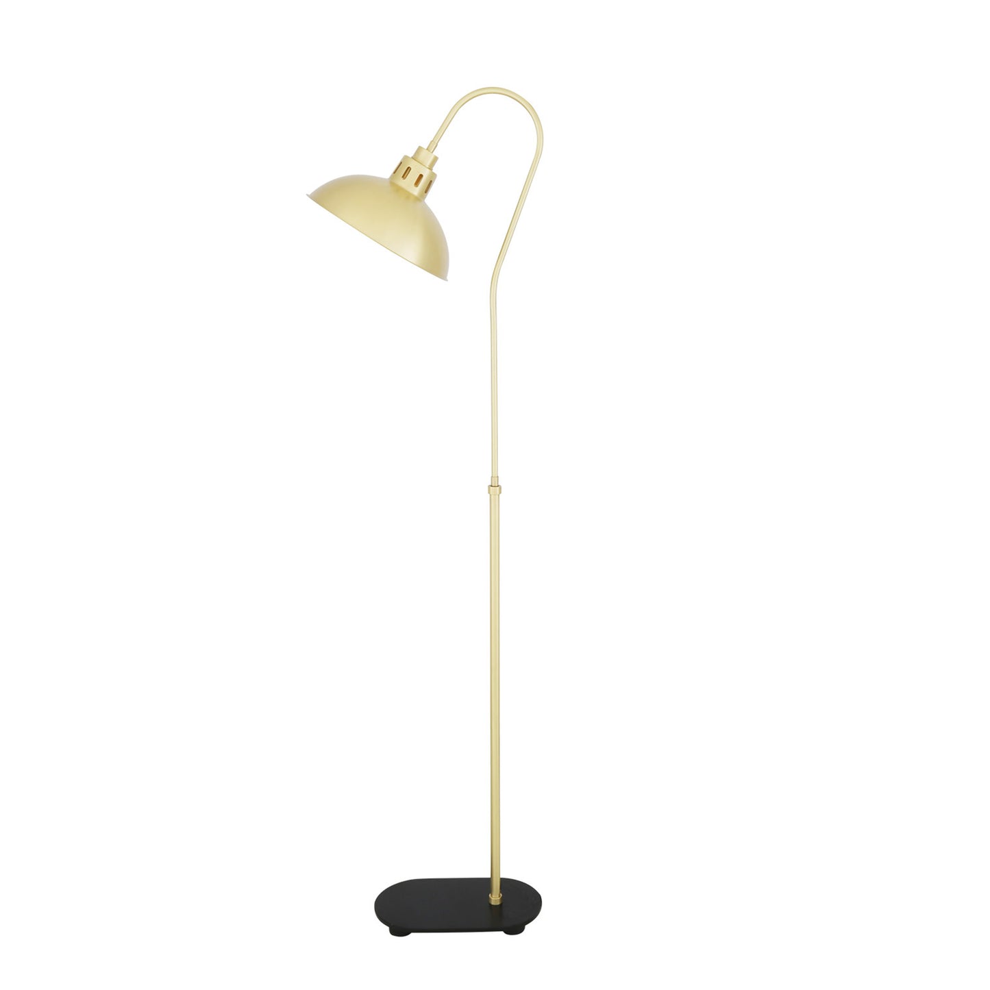 Lampadaire Faro moderne industriel en laiton