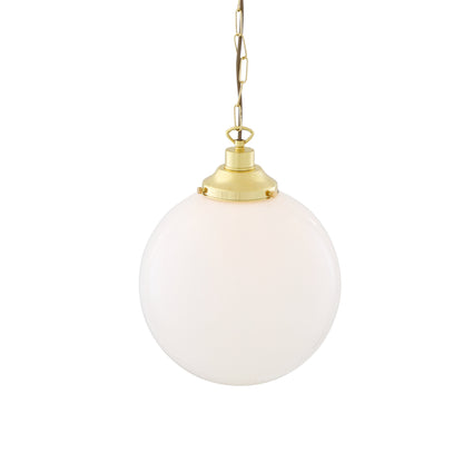 Yerevan Opal Glass Globe Pendant Light