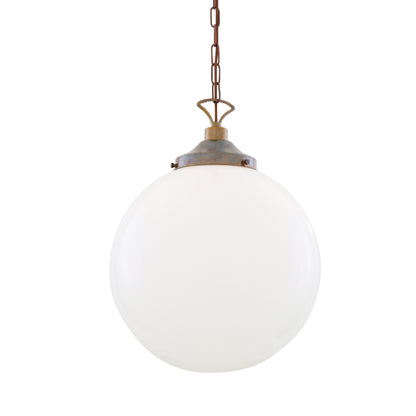 Yerevan Opal Glass Globe Pendant Light