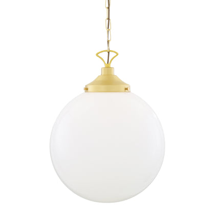 Yerevan Opal Glass Globe Pendant Light