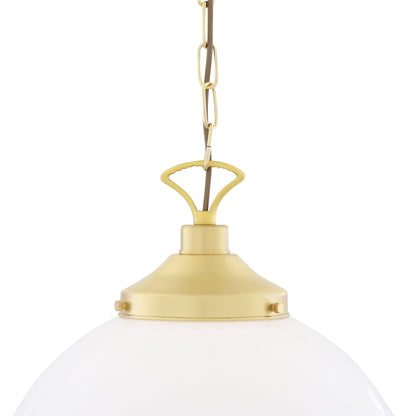 Yerevan Opal Glass Globe Pendant Light