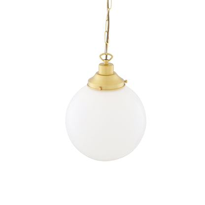 Yerevan Opal Glass Globe Pendant Light