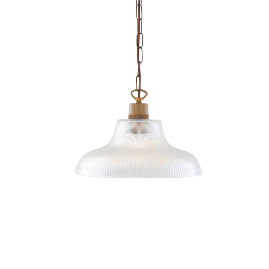 London Prismatic Railway Glass Pendant Light