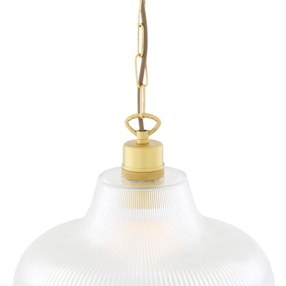 London Prismatic Railway Glass Pendant Light