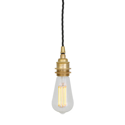 Lome Vintage Bare Bulb Pendant Light
