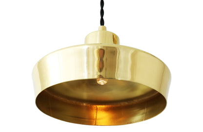 Splendor Small Modern Brass Pendant Light