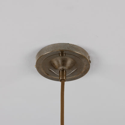 Amias Mid-Century Brass Pendant Light