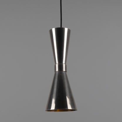 Amias Mid-Century Brass Pendant Light