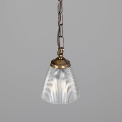 Suspension Gadar Small Holophane en verre