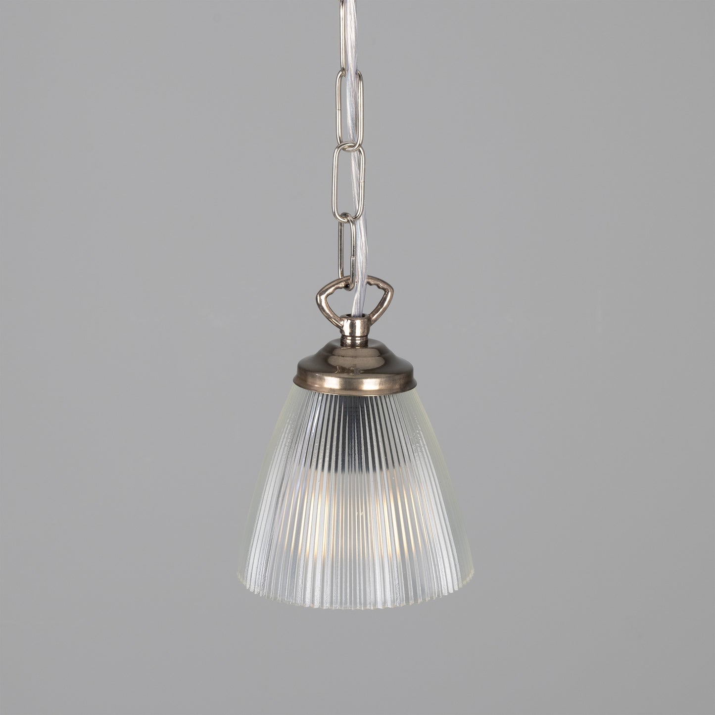 Suspension Gadar Small Holophane en verre