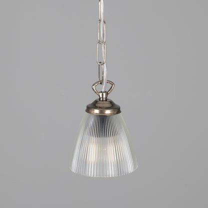 Suspension Gadar Small Holophane en verre