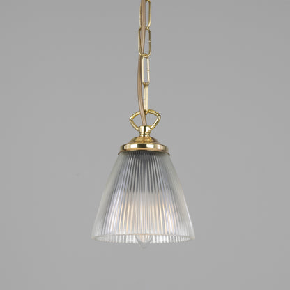 Suspension Gadar Small Holophane en verre