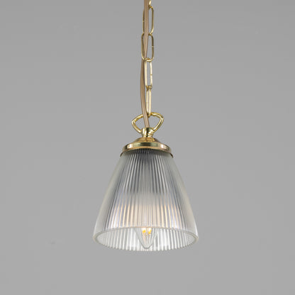 Suspension Gadar Small Holophane en verre