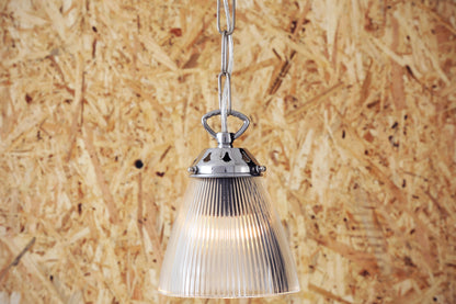 Suspension Gadar Small Holophane en verre