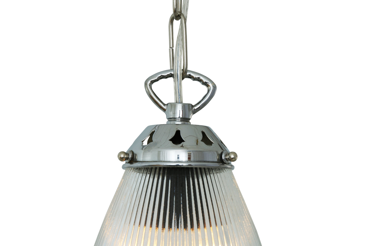 Suspension Gadar Small Holophane en verre
