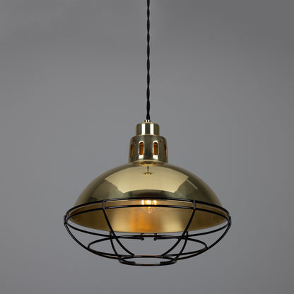 Chester Cage Factory Pendant Light
