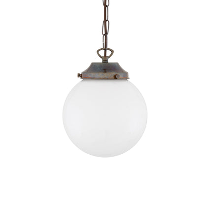 Yerevan Opal Glass Globe Pendant Light