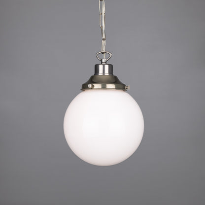 Yerevan Opal Glass Globe Pendant Light