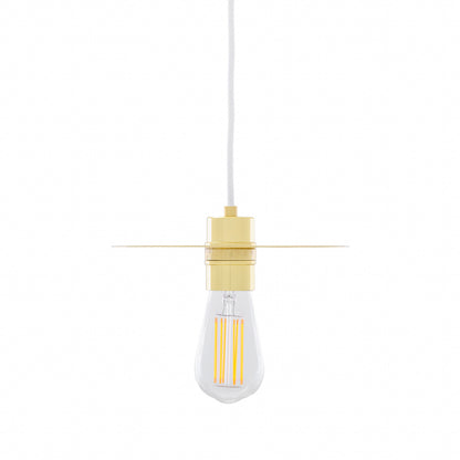 Kigoma Contemporary Brass Pendant Light