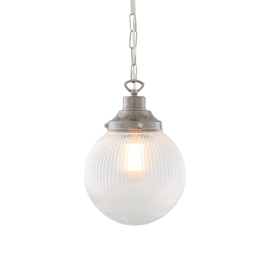 Suspension en verre holophane Fitzroy Small