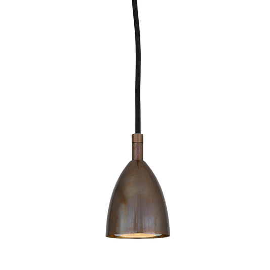 Suspension conique moderne en laiton Lainio Small