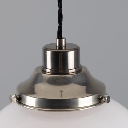 Gentry Opal Glass Globe Pendant Light