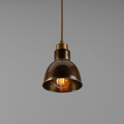 Suspension vintage en laiton de Bakou