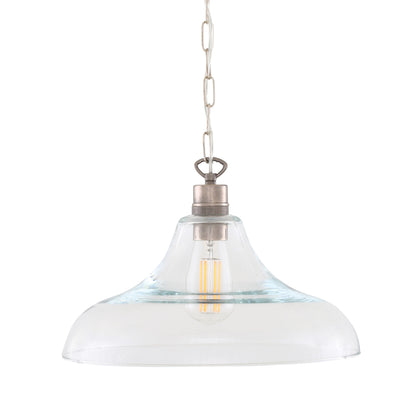 Pendentif en verre transparent Clifton Railway