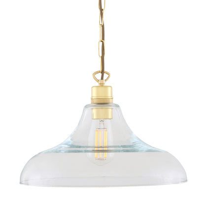 Pendentif en verre transparent Clifton Railway