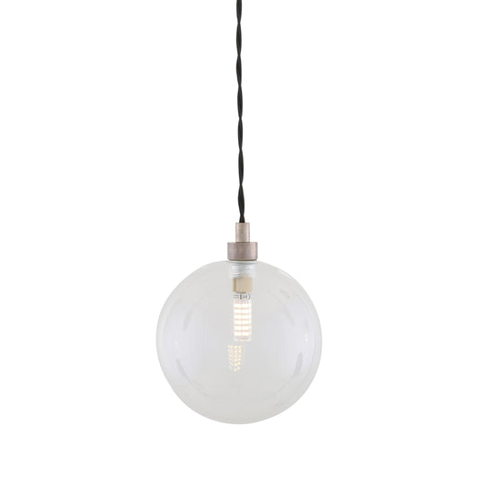 Madlin Small Glass Globe Pendant Light