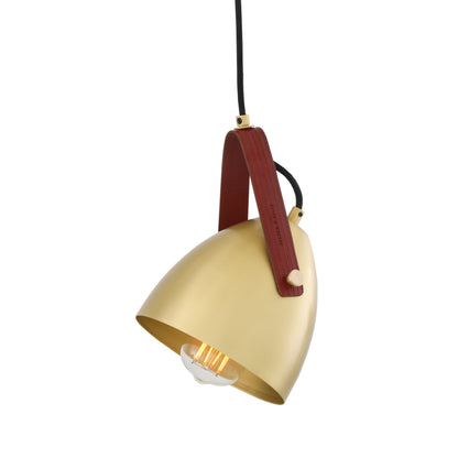 Southwark Pendant with Rescued Fire-Hose Strap