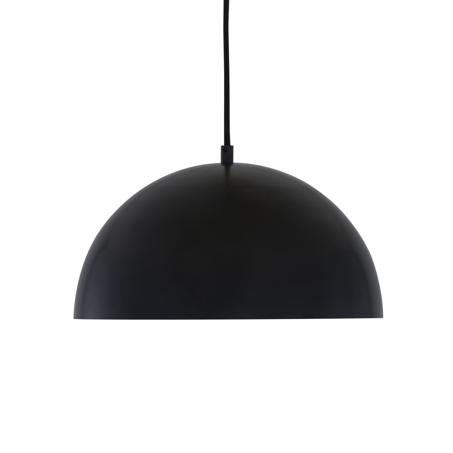 Suspension Avon Dome avec intérieur en laiton 30 cm